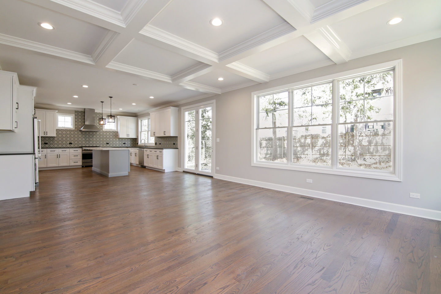great room by AMA Development Deerfield Illinois