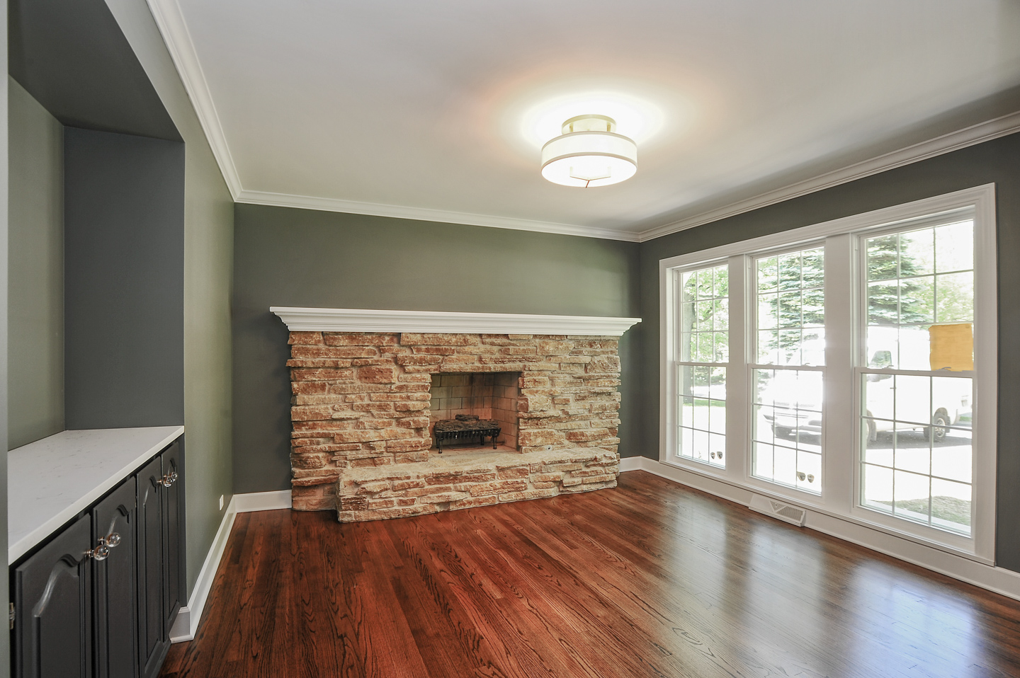 living room by AMA Development Deerfield Illinois