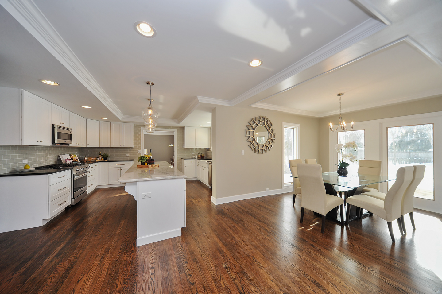 kitchen / eating area by AMA Development Deerfield Illinois