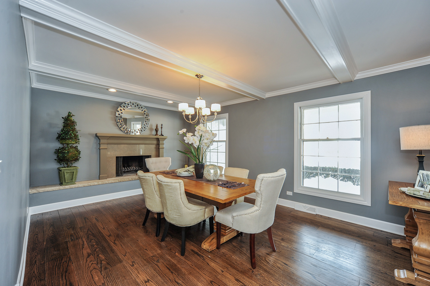 dining room by AMA Development Deerfield Illinois