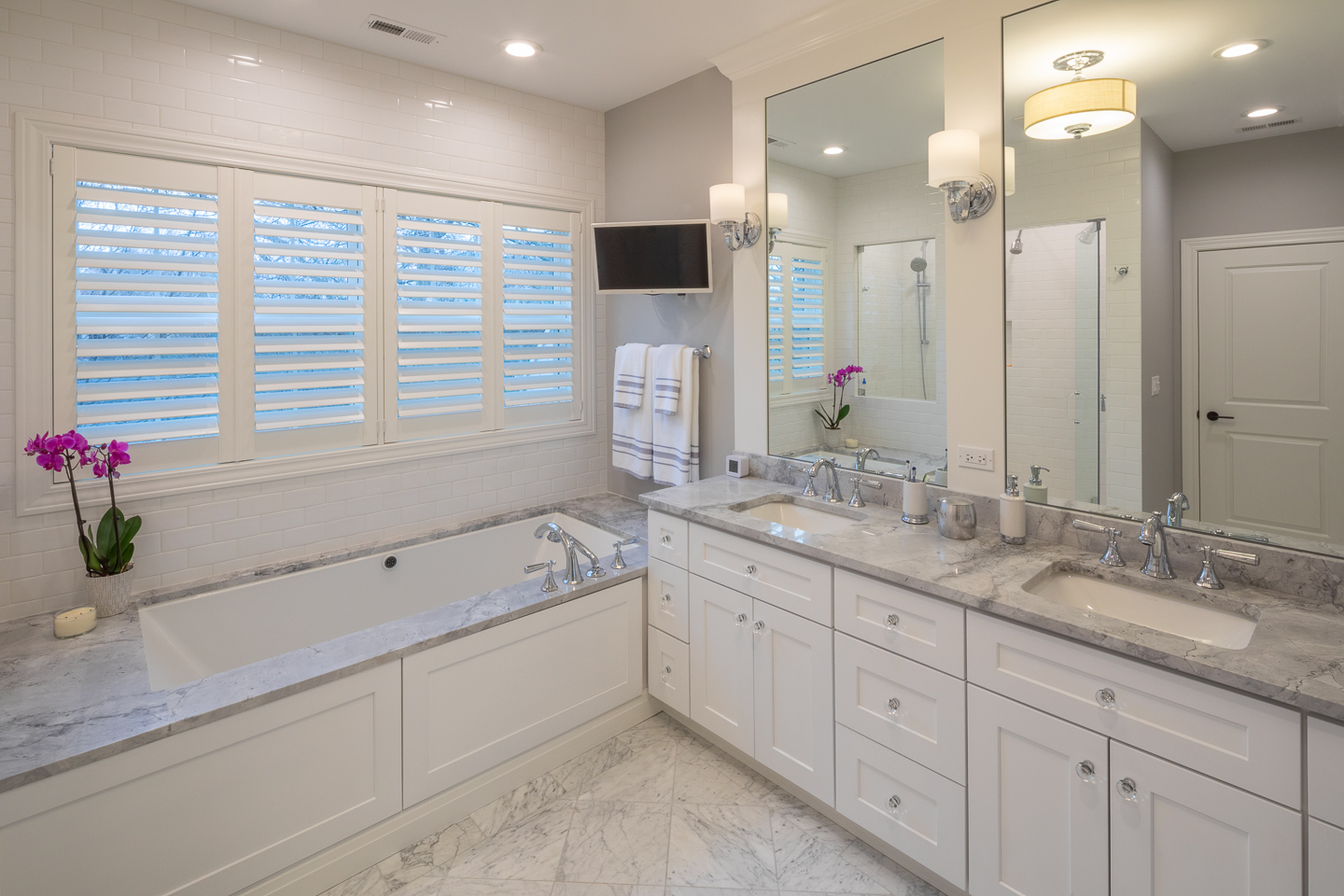 master bath by Samara Development Deerfield Illinois