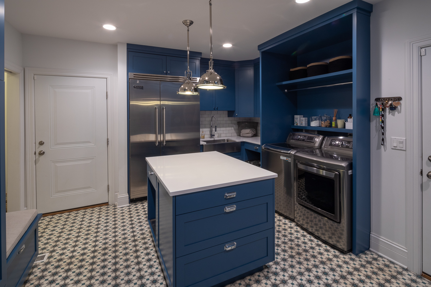 laundry room remodel by AMA Development Deerfield Illinois