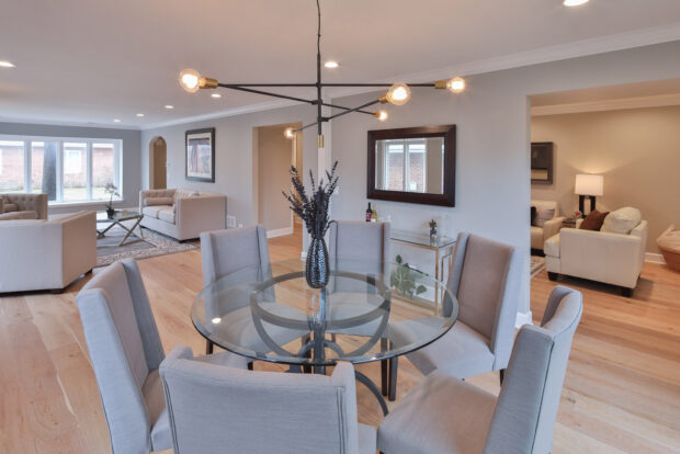 dining room by Samara Development Deerfield Illinois