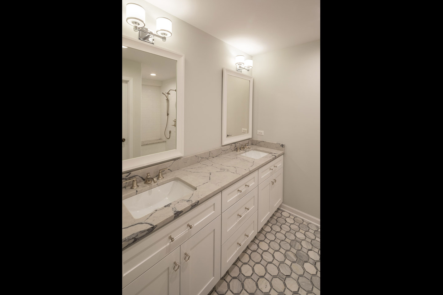 master bath by Samara Development Deerfield Illinois