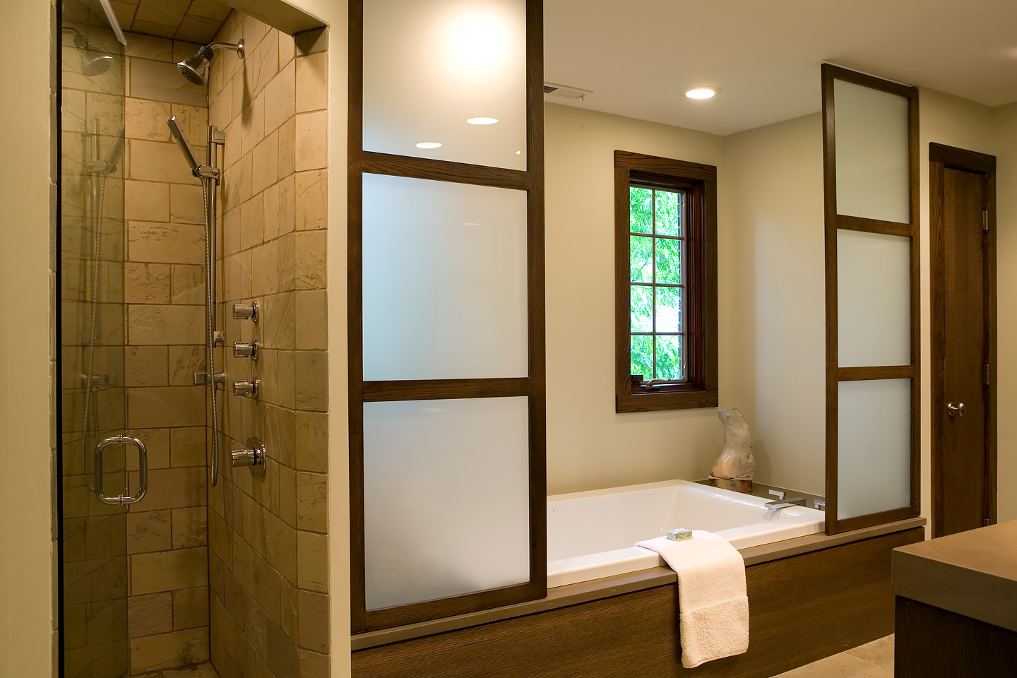 master bath by Samara Development Deerfield Illinois