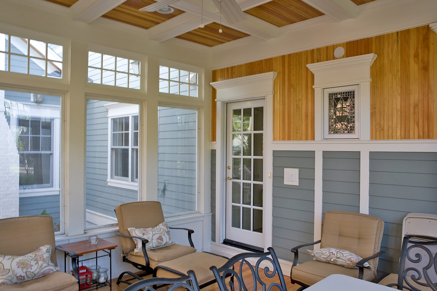 screened porch by Samara Development Deerfield Illinois