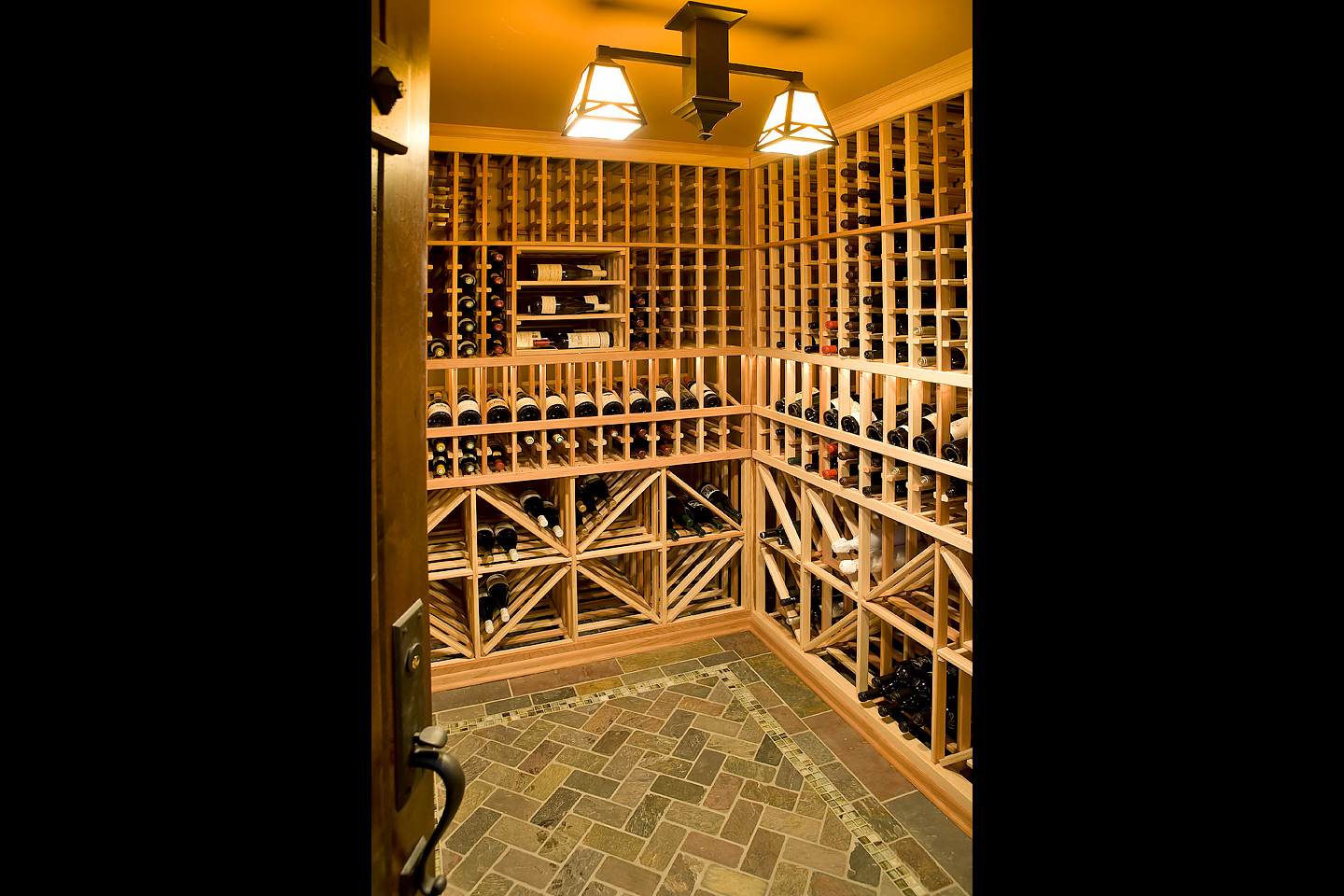 wine cellar by Samara Development Deerfield Illinois
